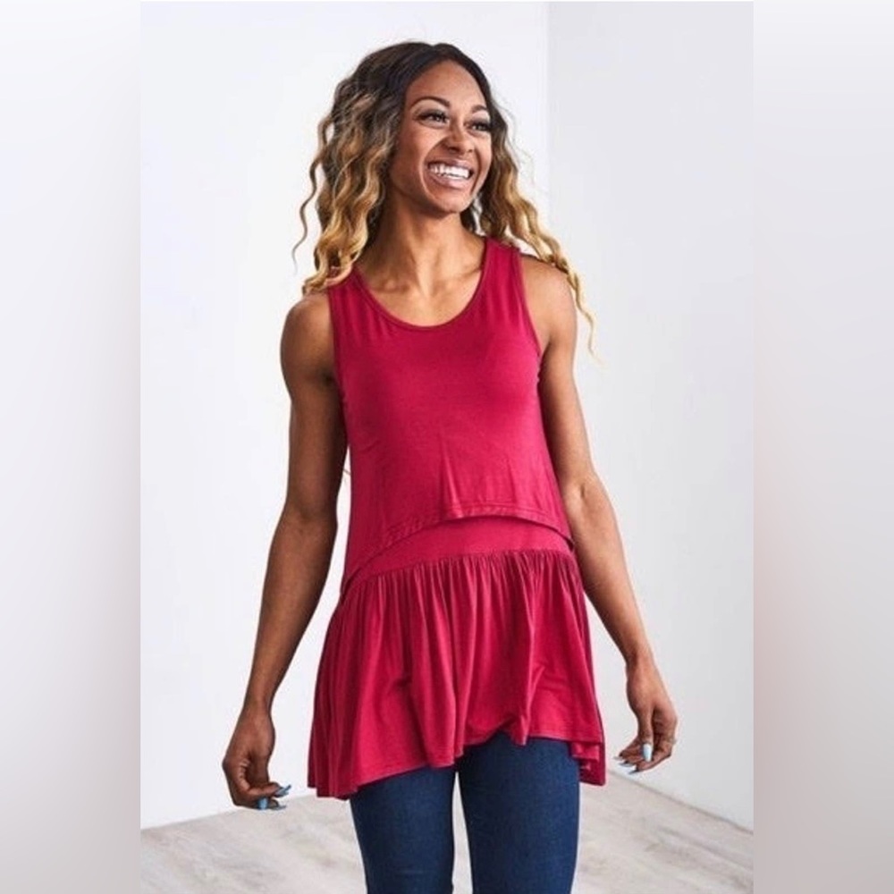 Latched Mama babydoll tank